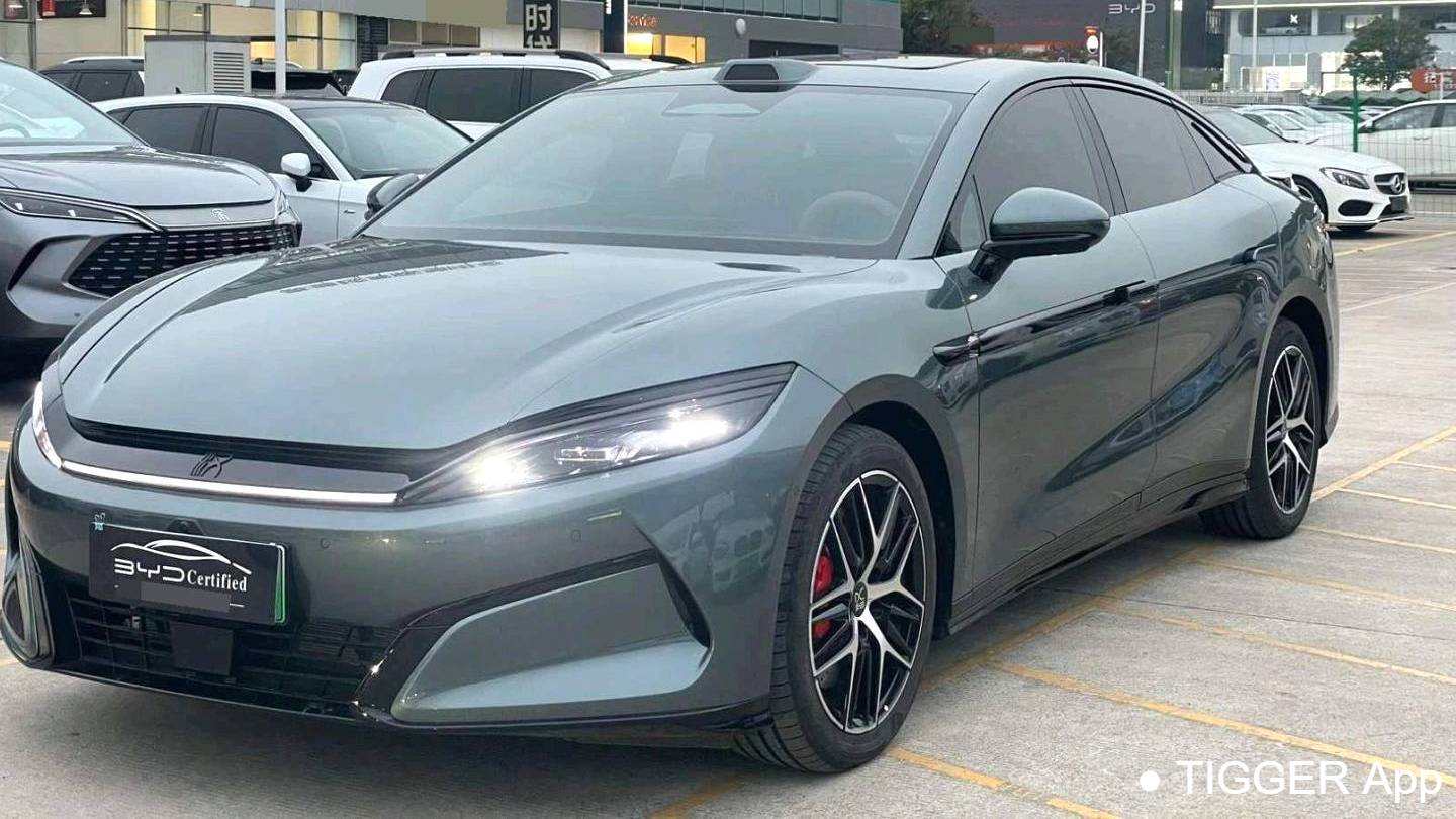 BYD 2025 HAN L DM-p four-wheel drive LiDAR flagship model