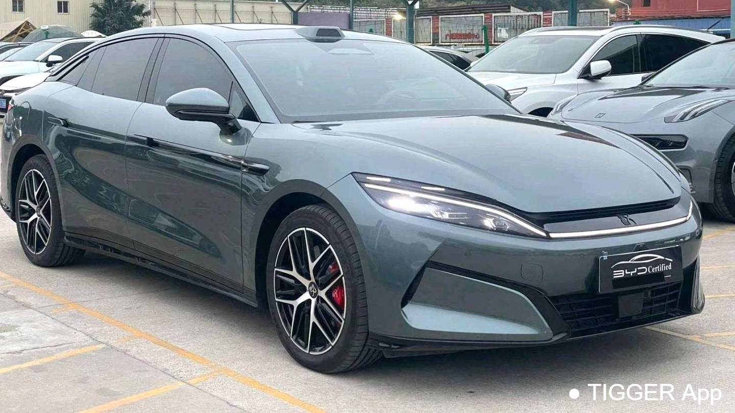 BYD 2025 HAN L DM-p four-wheel drive LiDAR flagship model