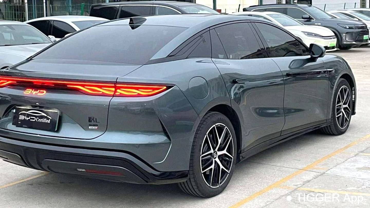 BYD 2025 HAN L DM-p four-wheel drive LiDAR flagship model