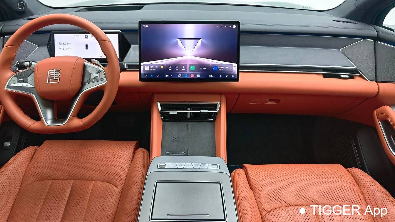 BYD 2025 TANG L EV 600KM four-wheel drive LiDAR flagship model