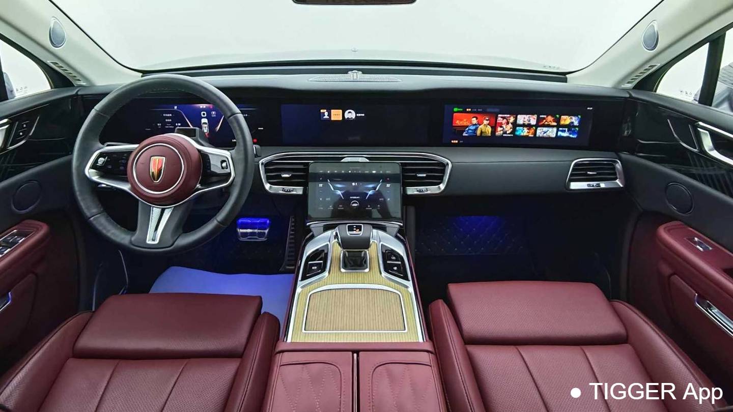 Hong Qi 2022 E-HS9 660km Qichang Edition with six seats