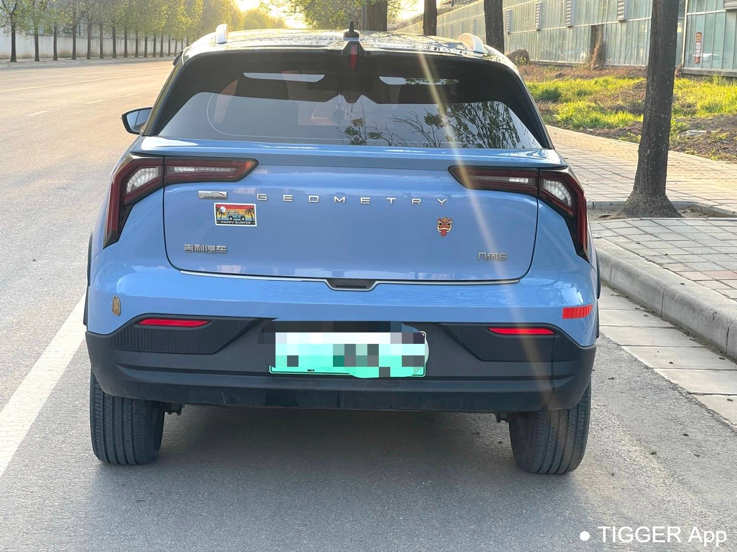 GEOME 2022 E 320KM obedient tiger with 4 seats