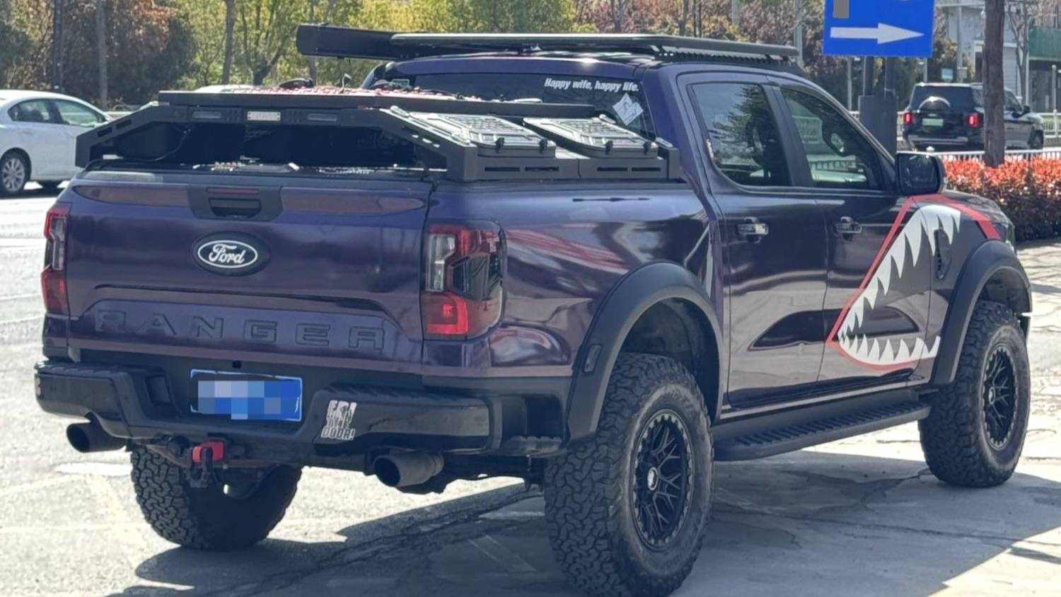 Ford 2023 ‌Ranger Trailblazer four-wheel drive automatic gasoline version