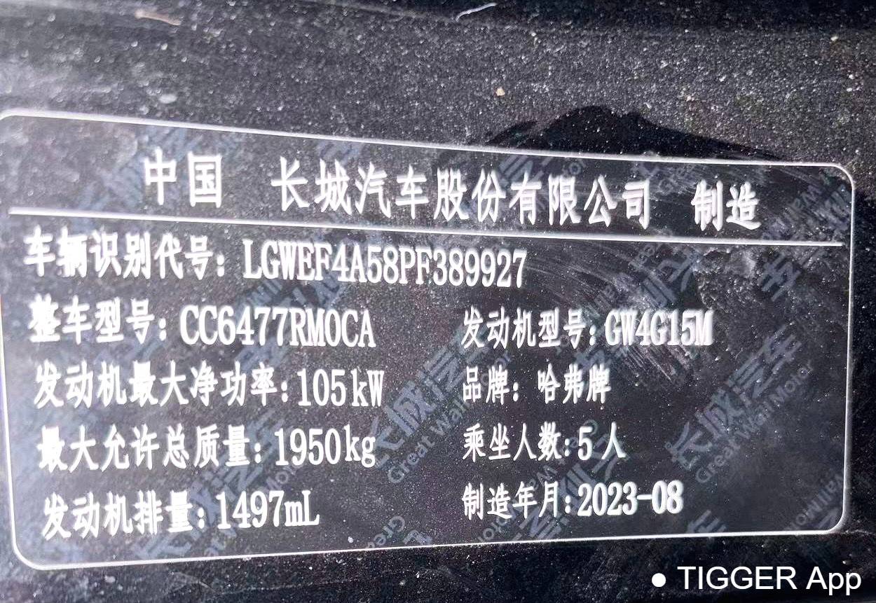 HAVAL 2023 M6 PLUS 1.5T DCT Luxury Intelligent Connected Model