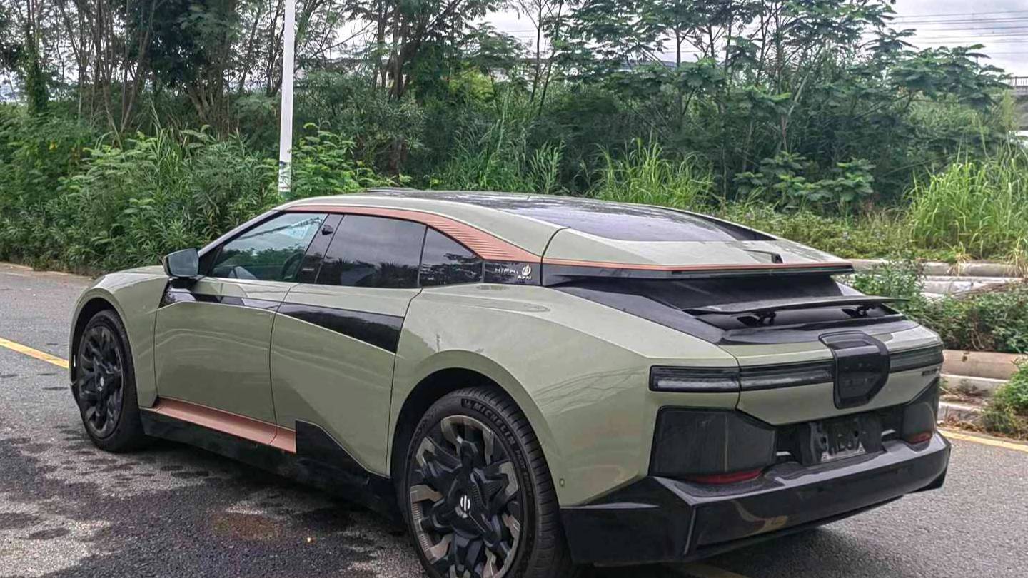 HiPhi 2023 HiPhi Z Urban version of five buildings