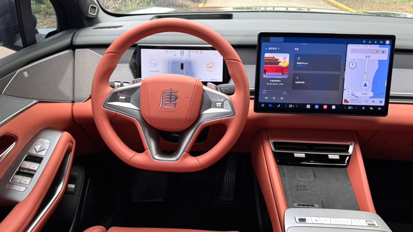 BYD 2025 TANG L EV 600KM four-wheel drive LiDAR flagship model