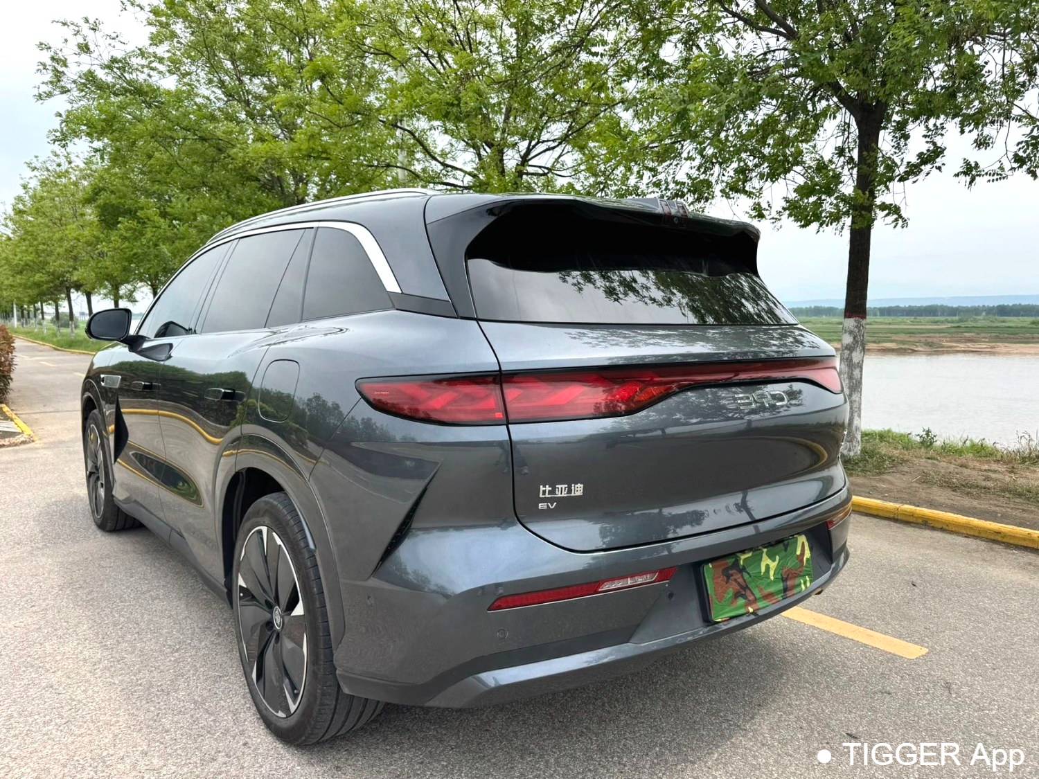 BYD 2025 TANG L EV 600KM four-wheel drive LiDAR flagship model