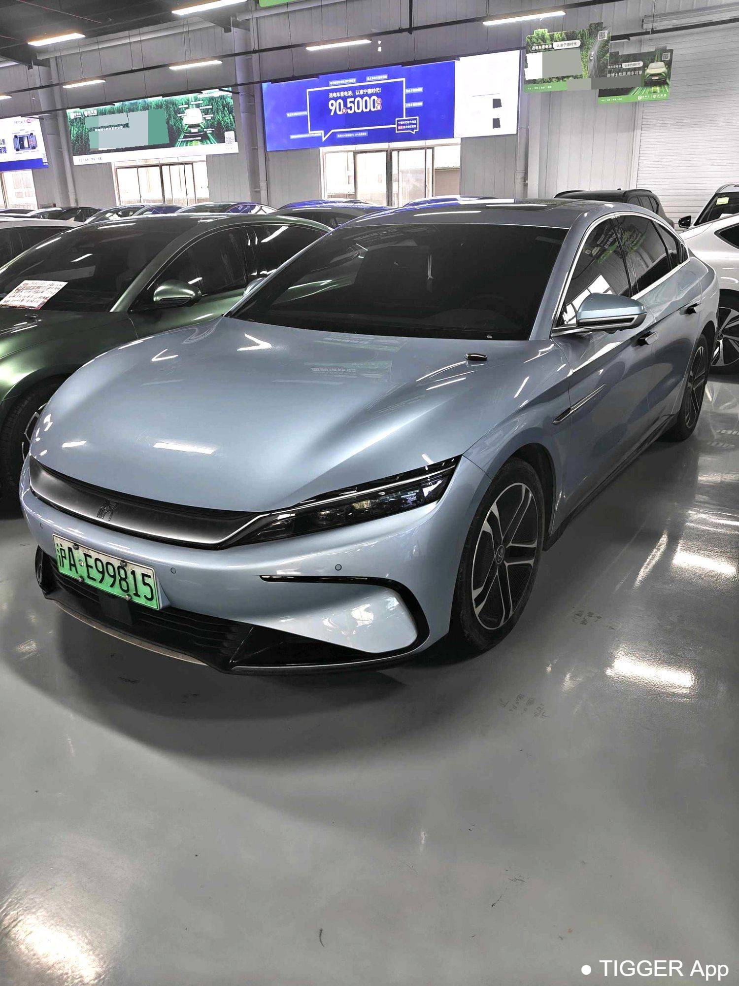 Подержанный BYD 2023 HAN EV Champion Edition 605KM Front wheel Drive Prestige Model