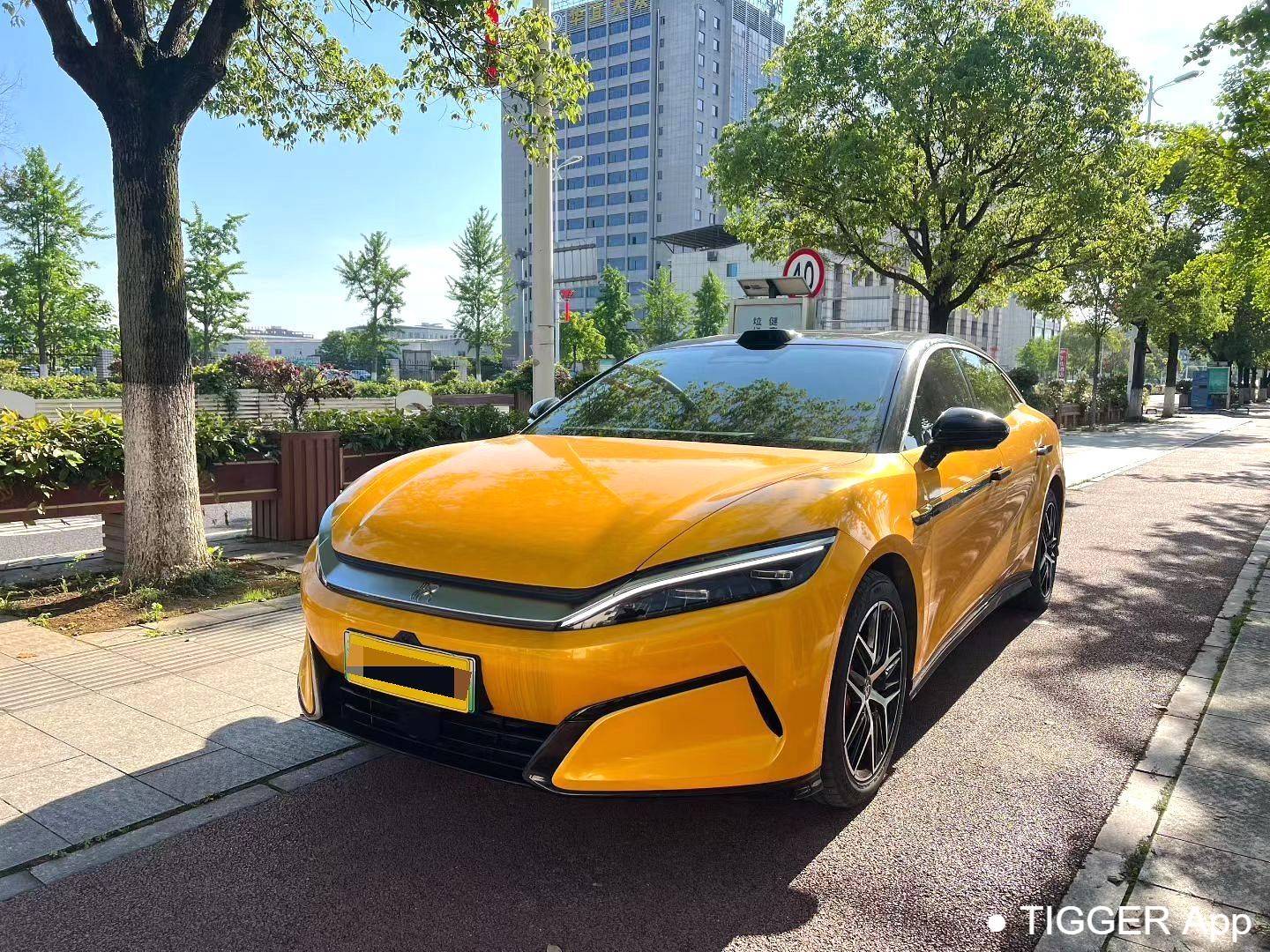 Подержанный BYD 2025 HAN L EV four-wheel drive LiDAR flagship model