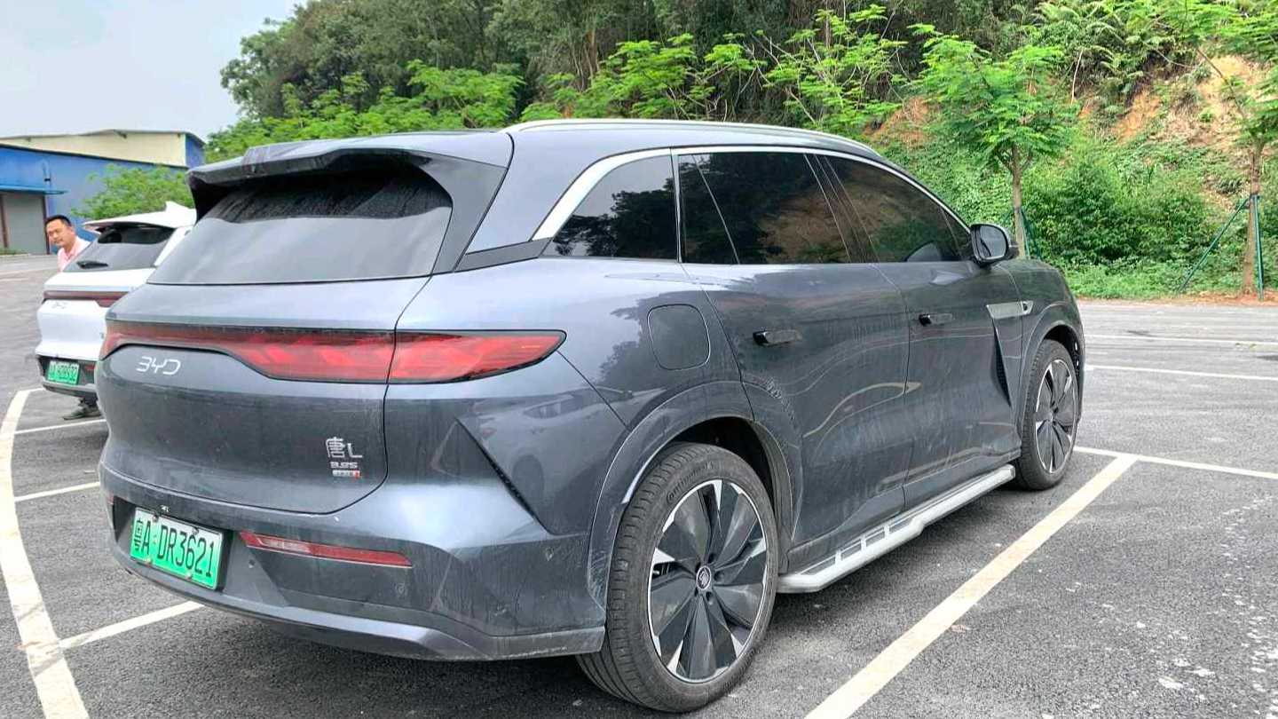 BYD 2025 Tang L EV 600KM four-wheel drive LiDAR flagship model