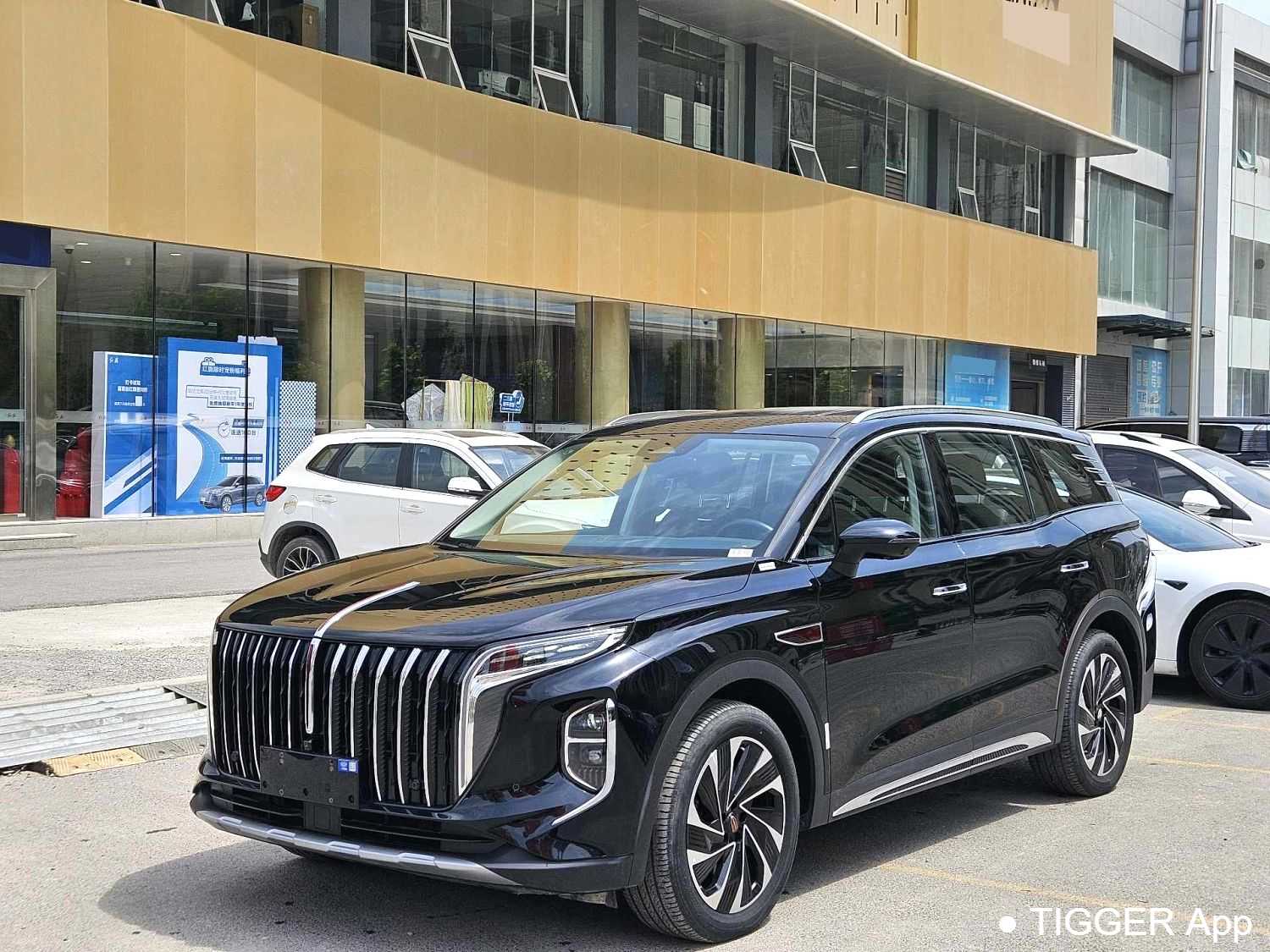 Подержанный Hong Qi 2024 HS7 2.0T PHEV four-wheel drive Qichang Edition 6-seater