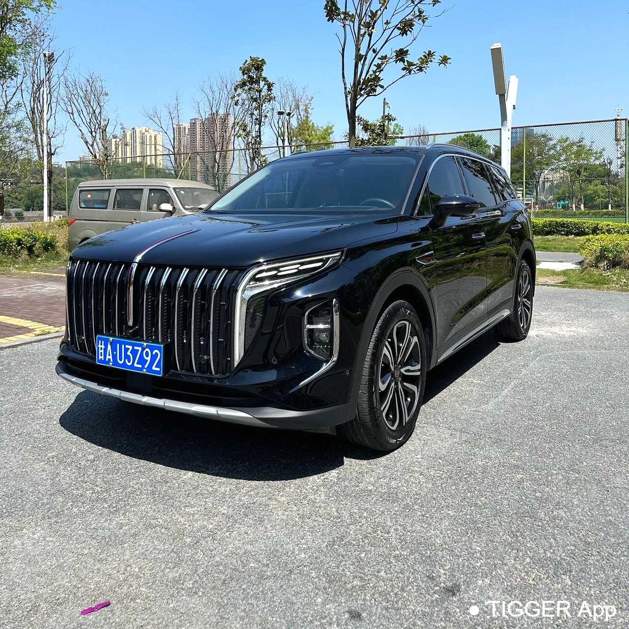 Hong Qi 2023 HS7 2.0T AT 4WD Flag collar version with seven seats Подержанный автомобиль