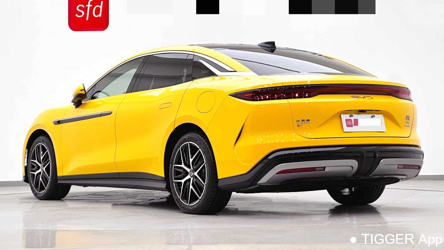BYD HAN L 2025 EV four-wheel drive LiDAR flagship model