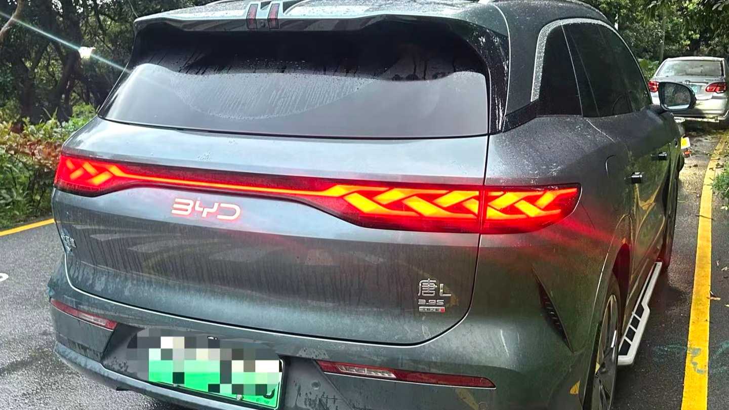 BYD Tang L 2025 EV 600KM four-wheel drive LiDAR flagship model
