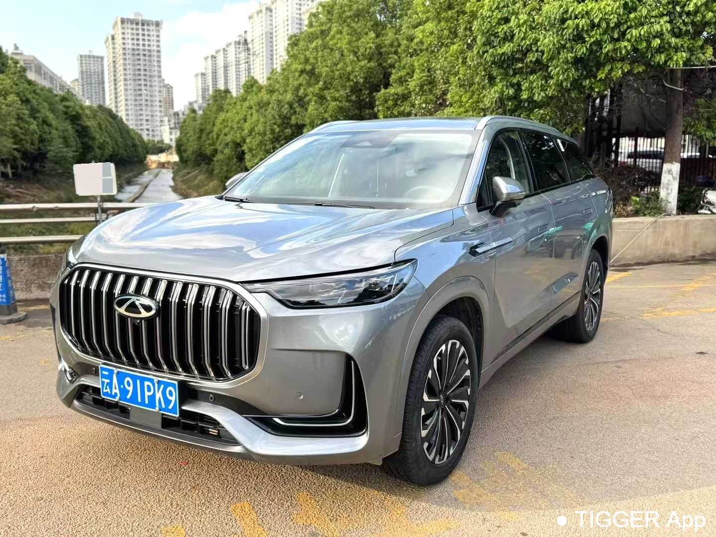 مستعمل Chery Tiggo 9 2023 2.0T automatic four-wheel drive ultimate version 7-seater
