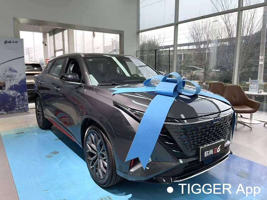 OSHAN 2023 Z6 1.5T blue whale smart collar city version automatic transmission