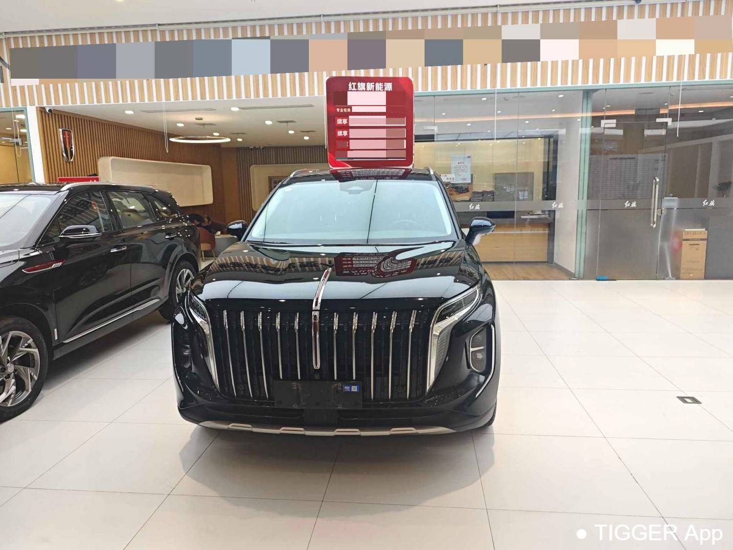 used Hong Qi  2024 HS7 PHEV 2.0T four-wheel drive Qichang Edition 6-seater automatic transmission