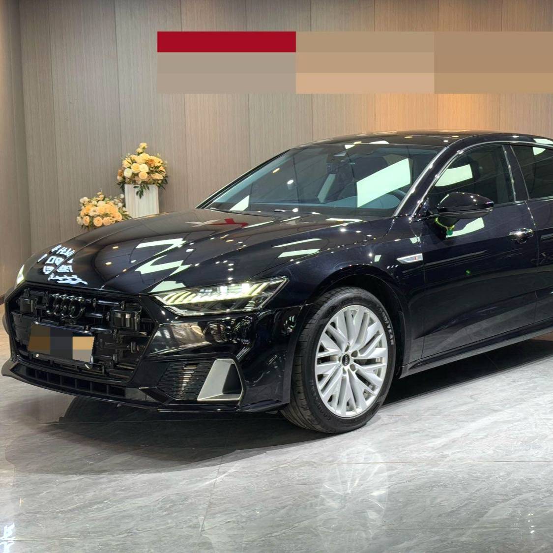 Audi 2024 A7L 2.0TFSI 45TFSI S-line Dreaming Flow Crystal Package Automatic Transmission 二手车