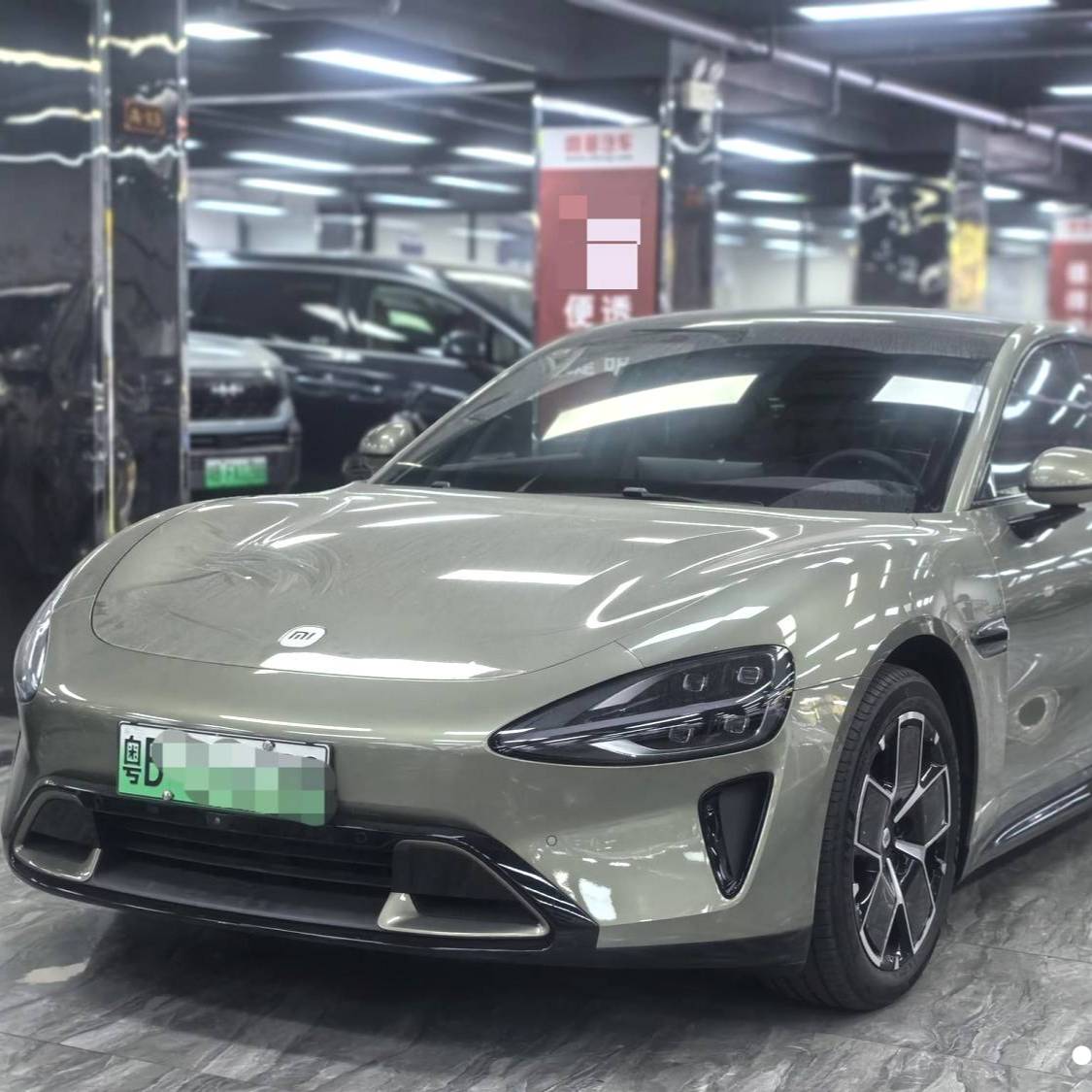 Xiaomi 2024 SU7 700km rear wheel drive long range intelligent driving version automatic transmission Used Car