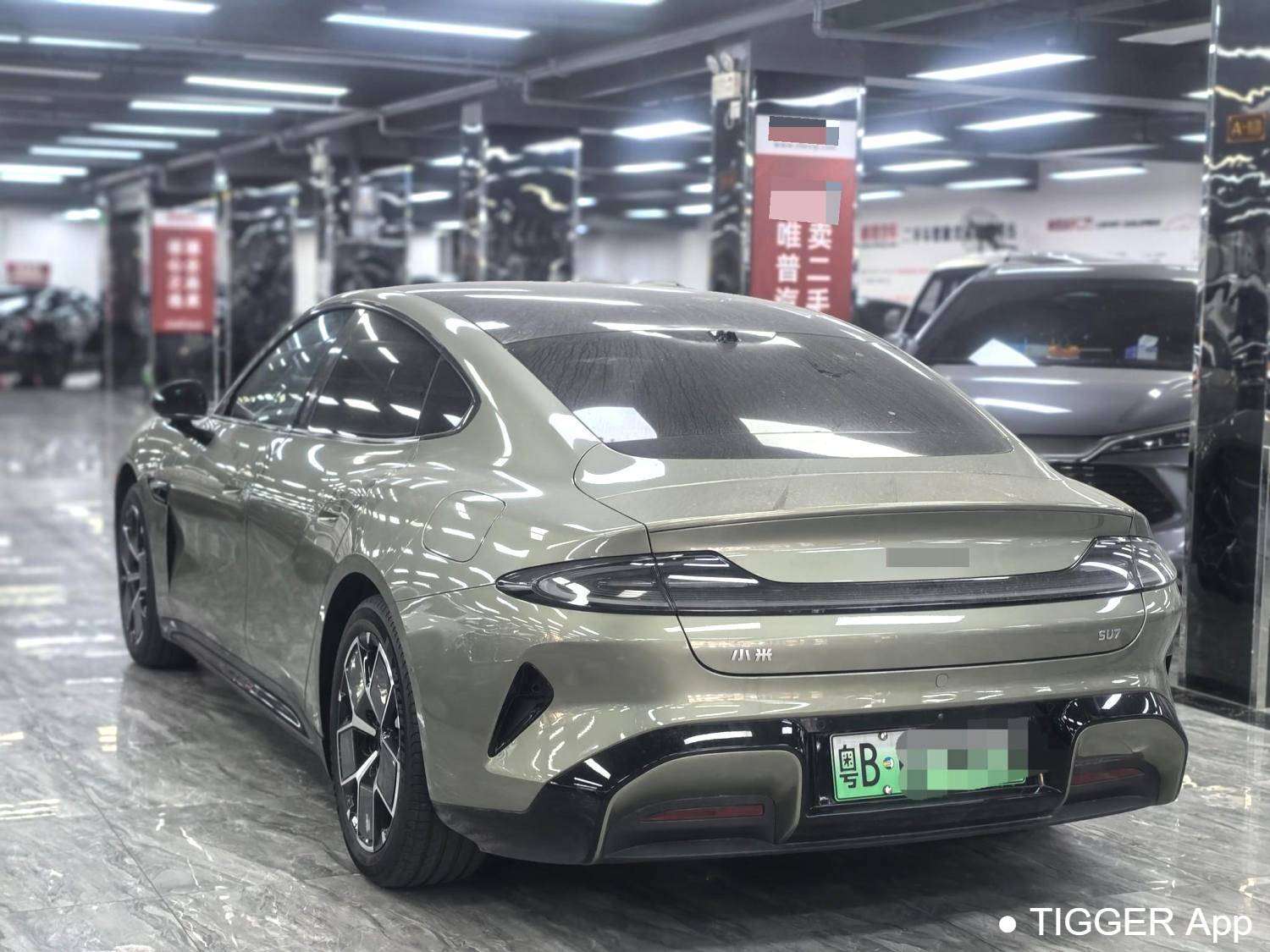 used Xiaomi 2024 SU7 700km rear wheel drive long range intelligent driving version automatic transmission