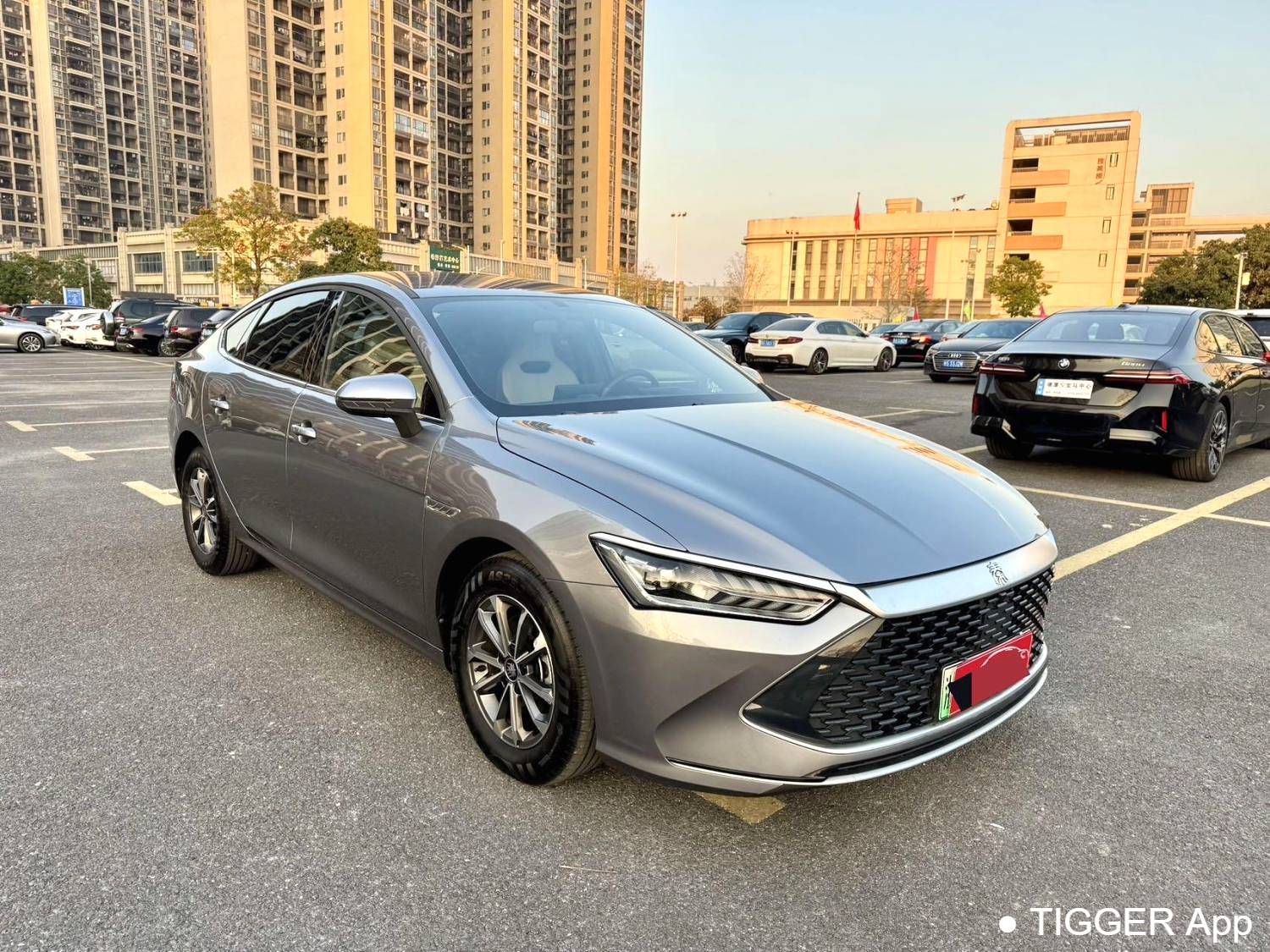 used BYD 2024 QIN PLUS DM-i 1.5 Stepless Honor Edition 55KM Leading Automatic Transmission