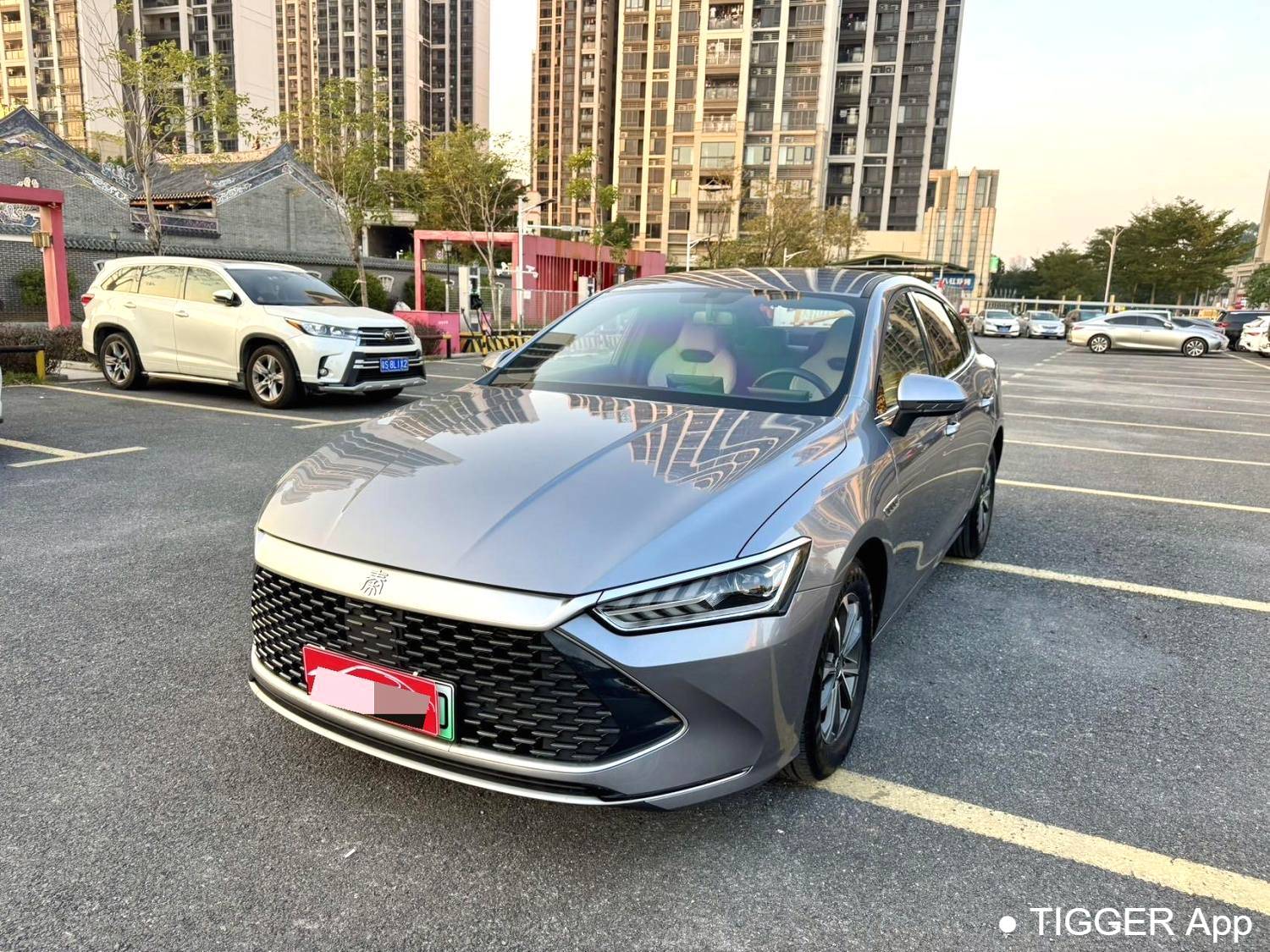 used BYD 2024 QIN PLUS DM-i 1.5 Stepless Honor Edition 55KM Leading Automatic Transmission