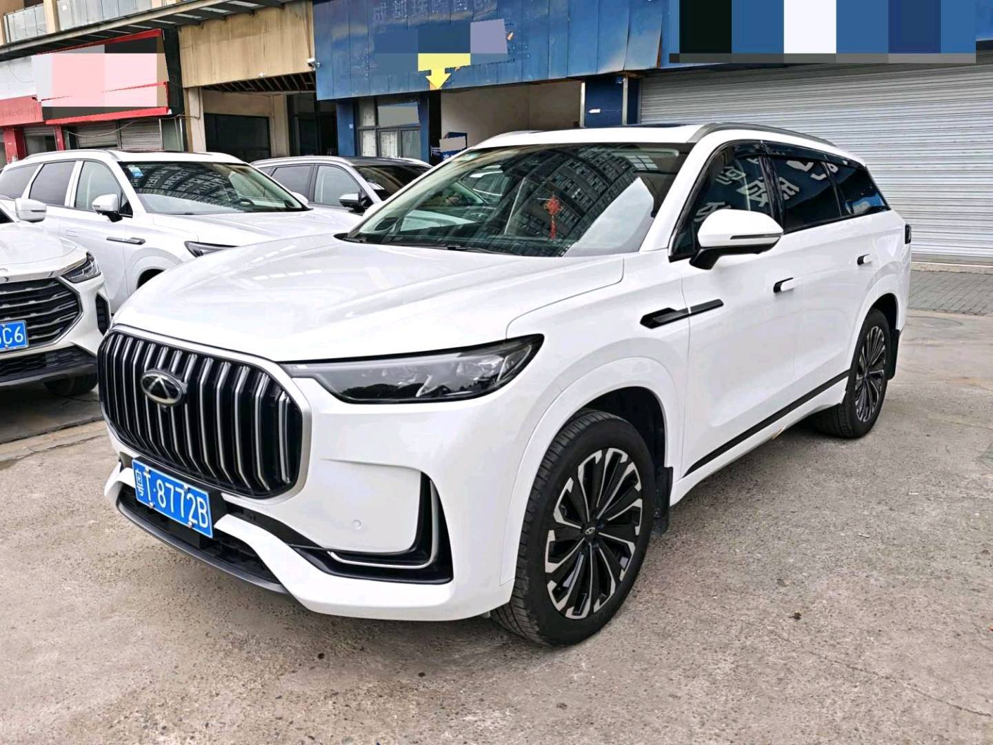 Chery 2023 Tiggo 9 Upgraded 2.0T automatic two wheel drive luxury version 5-seater سيارة مستعملة
