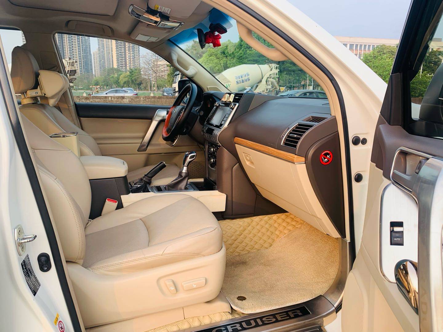 مستعمل Toyota 2018 Prado 3.5L automatic TX-L NAVI rear mounted spare tire