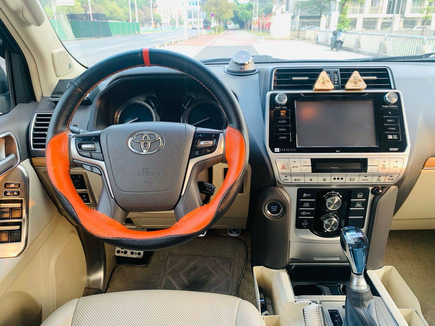 مستعمل Toyota 2018 Prado 3.5L automatic TX-L NAVI rear mounted spare tire