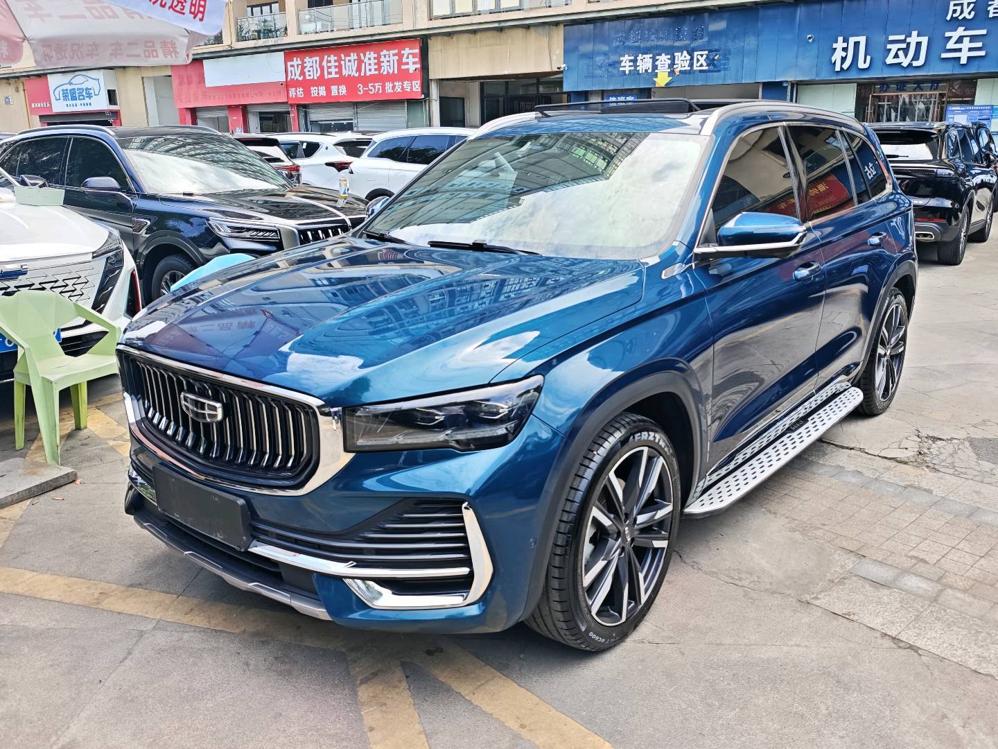 Geely Monjaro 2021 2.0TD DCT EVO two wheel drive intelligent luxury model سيارة مستعملة